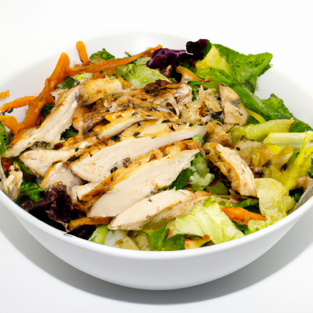 Zesty Grilled Chicken Salad